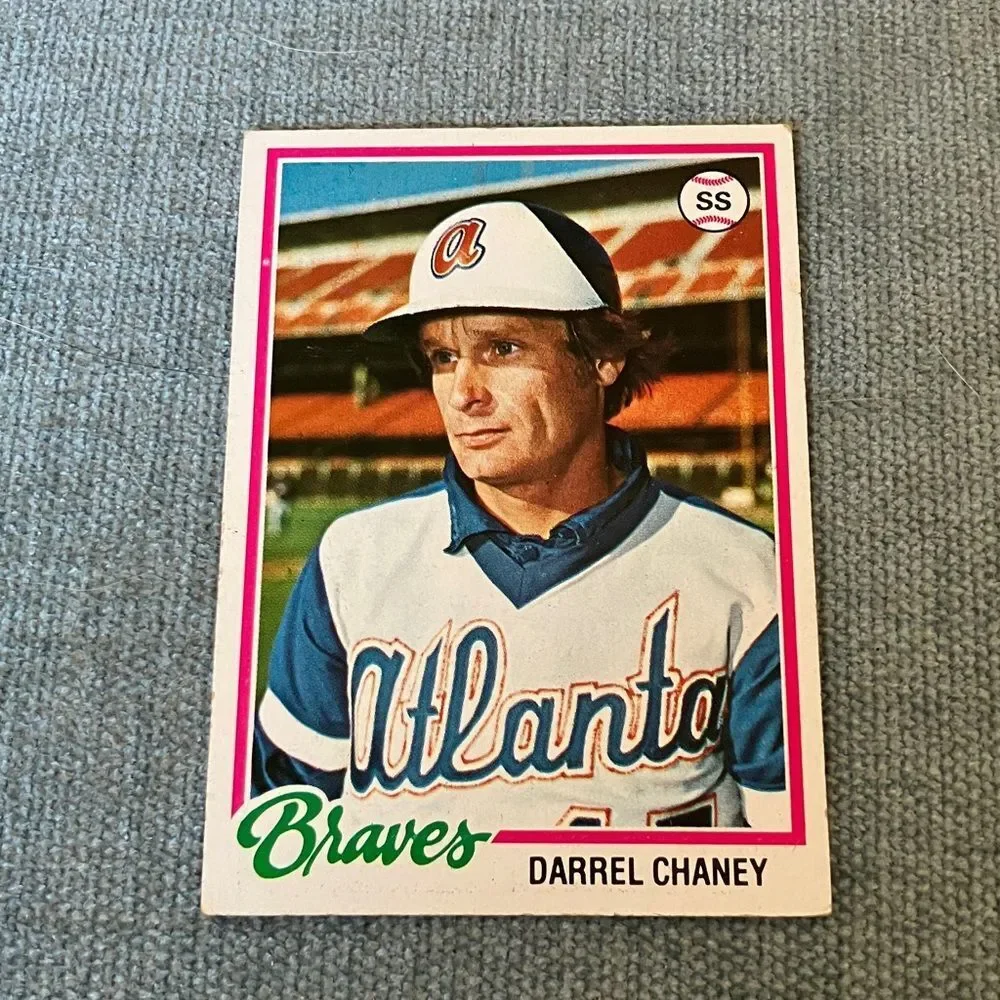1978 Topps Atlanta Braves Baseball Card Trading Card